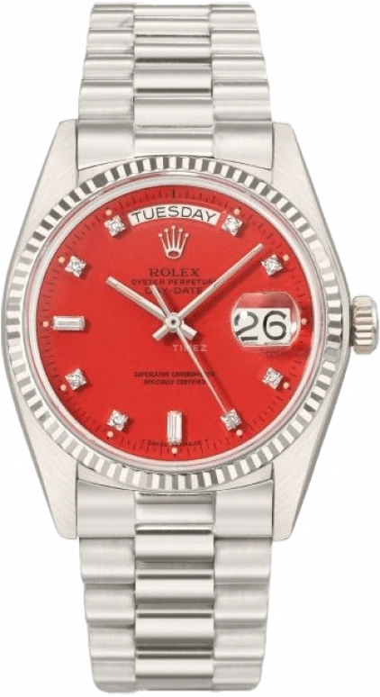 Rolex Day-Date 36 18039 STELLA RED