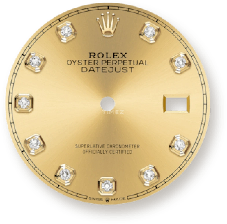 Rolex,Datejust 36 36mm,36mm,Yellow Gold,Stainless Steel,Champagne,Automatic,Day,70hours,126233,126233-0017