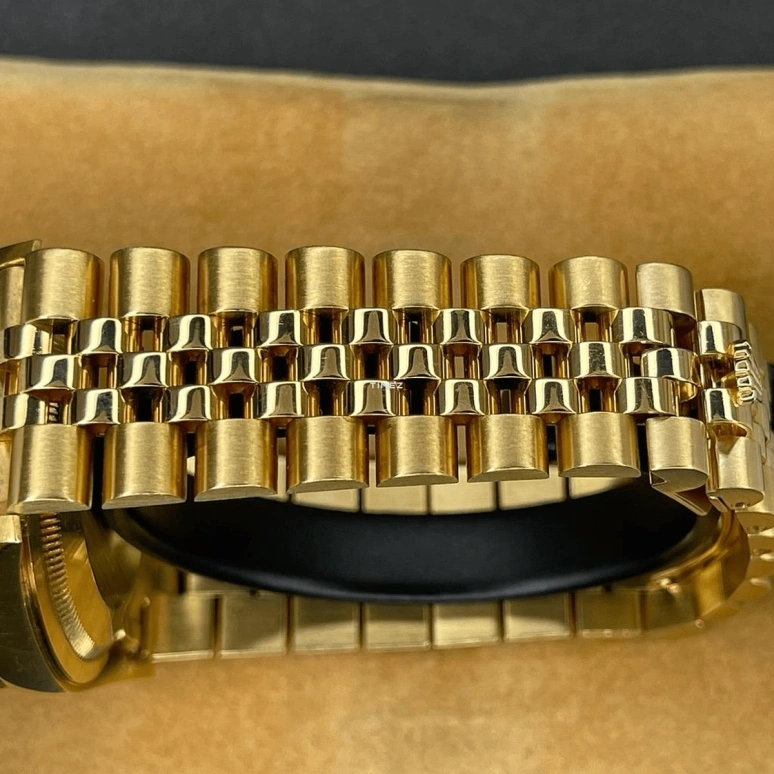Rolex,Datejust 36 36mm,36mm,Yellow Gold,Black,Brown,Yellow,Automatic,Day,48hours,16238 Tiger Eye