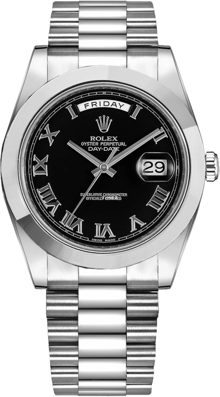 Rolex Day-Date II 218206-BLKRSP