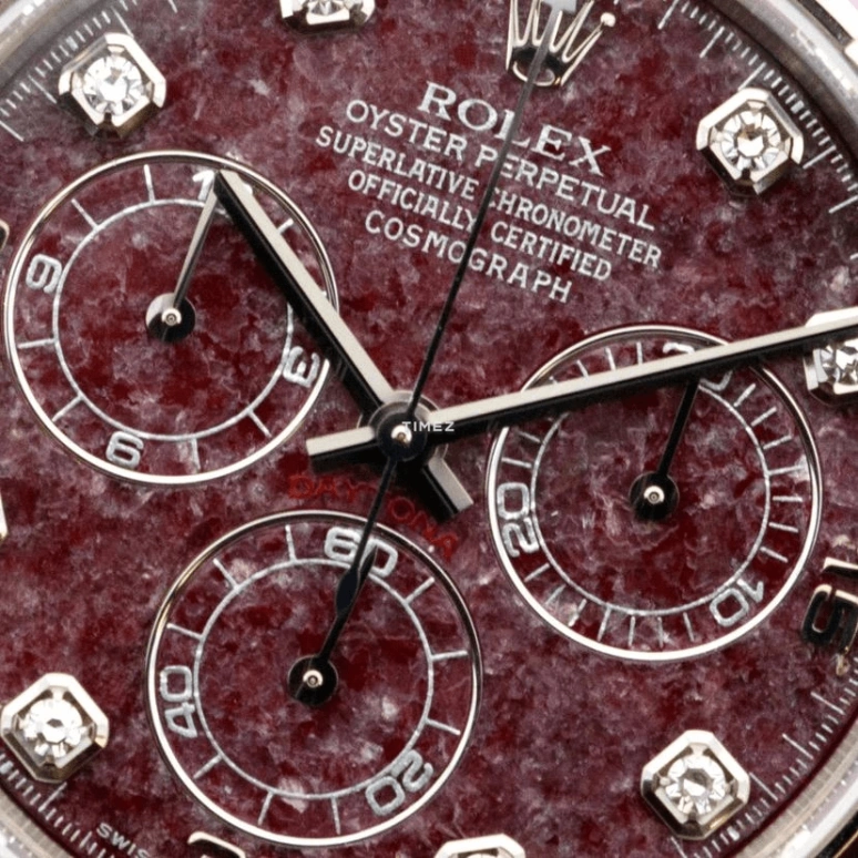 Rolex,Daytona 40mm,40mm,White Gold,Red,Automatic,Chronograph,72hours,116589SALV Ruby