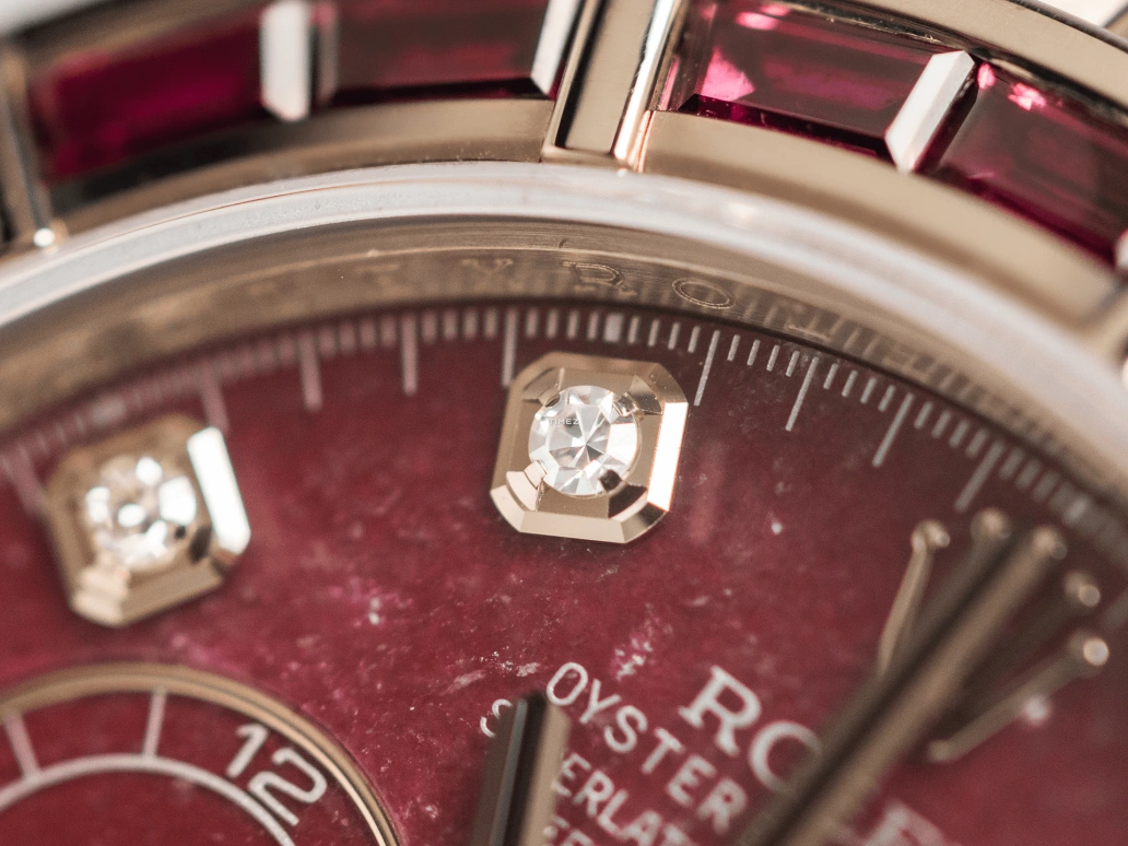 Rolex,Daytona 40mm,40mm,White Gold,Red,Automatic,Chronograph,72hours,116589SALV Ruby