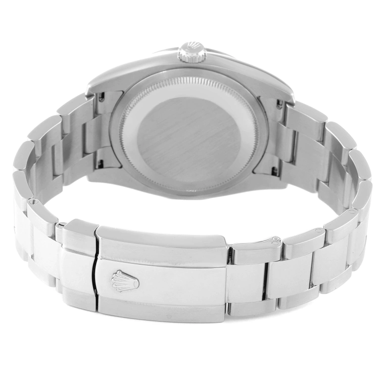 Rolex,Datejust 36 36mm,36mm,Stainless Steel,White Gold,Black,Automatic,Day,48hours,116264,116264-0003
