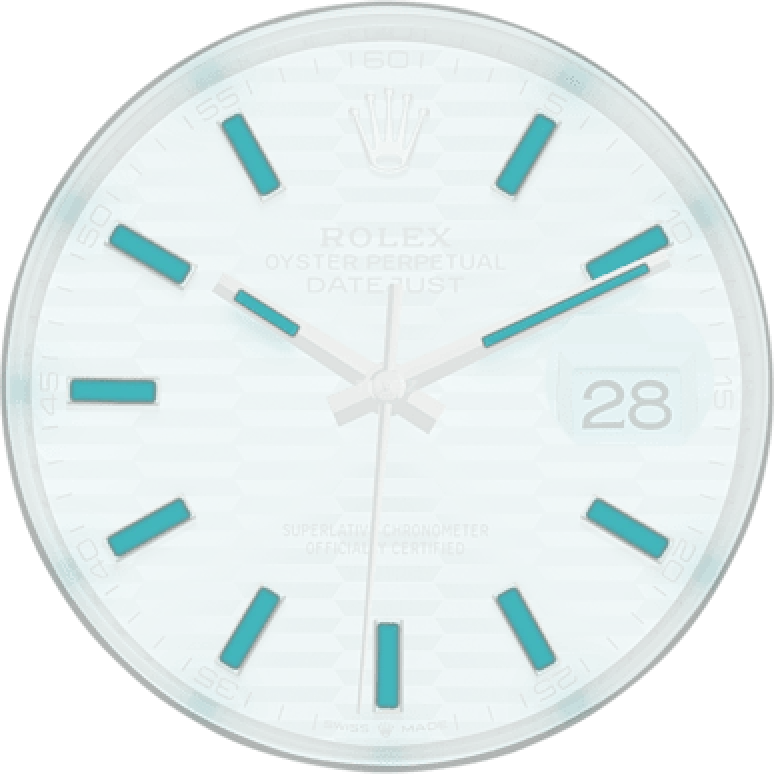 Rolex,Datejust 41 41mm,41mm,Rose Gold,Stainless Steel,Silver,Automatic,Day,70hours,126301,126301-0018