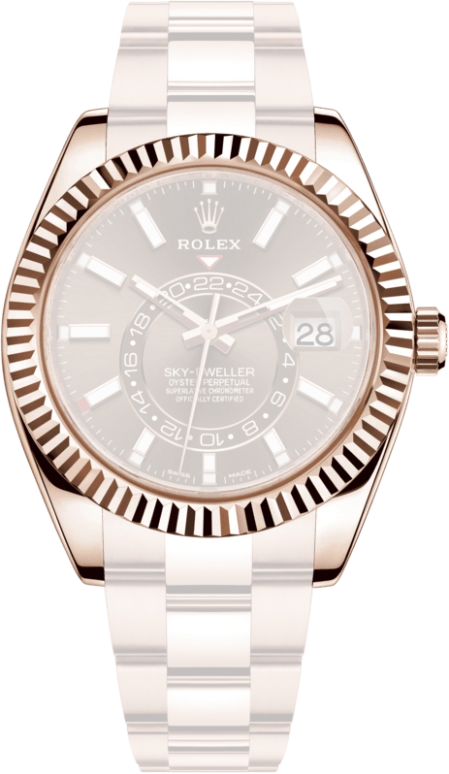 Rolex,Sky-Dweller 42mm,42mm,Rose Gold,Brown,Automatic,Annual Calendar,Month,Date,326935,326935-0006
