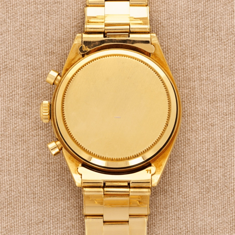 Rolex,Daytona 37mm,37mm,Yellow Gold,Silver White,White,Handwound,Chronograph,In-house Caliber,6238 White