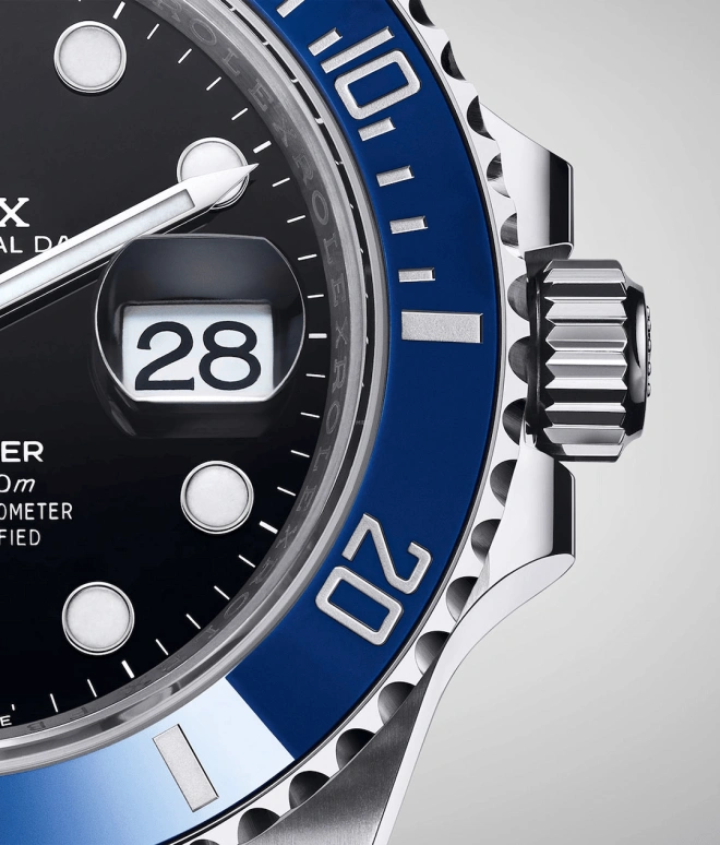 Rolex,Submariner 41mm,41mm,White Gold,Black,Automatic,Day,70hours,126619LB,126619LB-0003