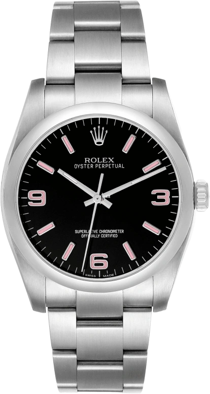 Rolex,Oyster Perpetual 36mm,36mm,Stainless Steel,Silver,Automatic,48hours,In-house Caliber,116000,116000-BKAPSO