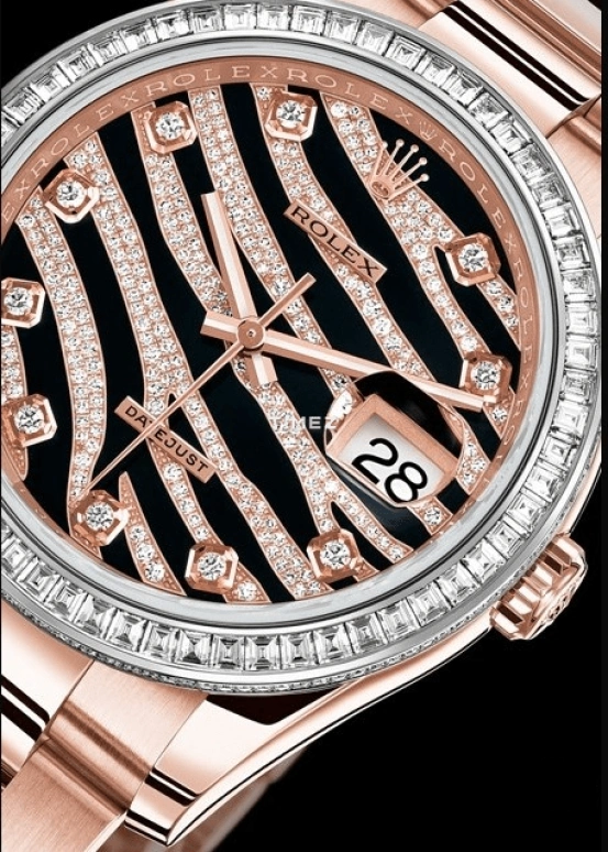 Rolex,Datejust 36 36mm,36mm,Rose Gold,Black,Rose Gold,Automatic,Day,48hours,116285,116285-BBR-73605 272BRA