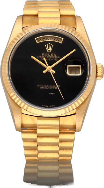 Rolex Day-Date 36 18238 onyx