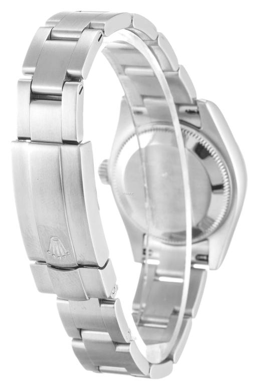 Rolex,Oyster Perpetual 26mm,26mm,Stainless Steel,White,Automatic,In-house Caliber,Sapphire,Crystal Glass,176210,176210-70130