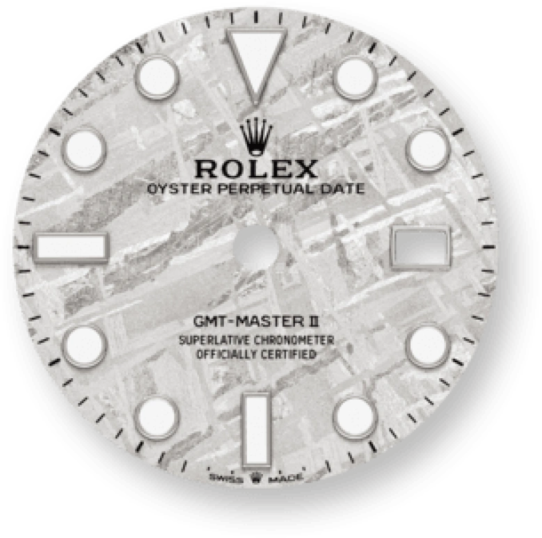 Rolex,GMT-Master II 40mm,40mm,White Gold,Silver,Automatic,Day,Dule Time,Erling Haaland,Bukayo Saka,126719BLRO,126719BLRO-0002