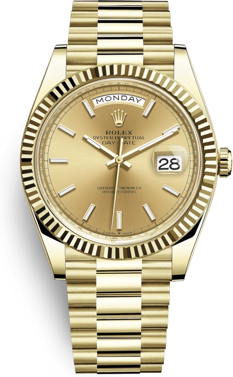 Rolex,Day-Date 40 40mm,40mm,Yellow Gold,Gold,Automatic,Date,Day,228238,228238-0003