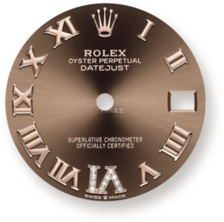 Rolex,Datejust 31 31mm,31mm,Rose Gold,Brown,Automatic,Day,55hours,278285RBR,278285RBR-0016