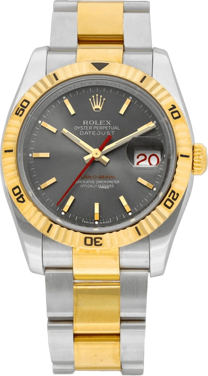 Rolex Datejust 36 116263 Turn-O-Graph grey Oyster