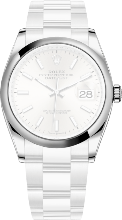 Rolex,Datejust 36 36mm,36mm,Oystersteel,Silver,Automatic,Day,70hours,126200,126200-0002