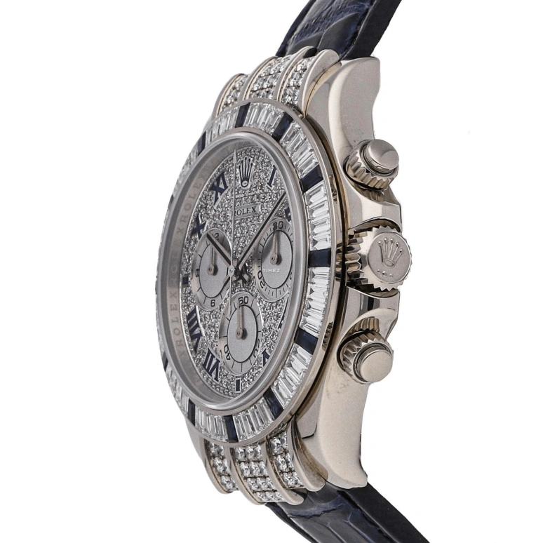 Rolex,Daytona 40mm,40mm,White Gold,Blue,Automatic,Chronograph,72hours,11659912SA