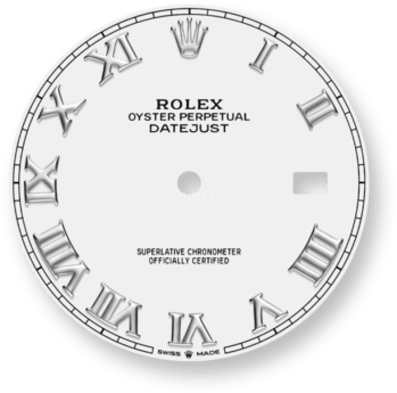 Rolex,Datejust 41 41mm,41mm,Stainless Steel,White,Automatic,Day,70hours,126300,126300-0016