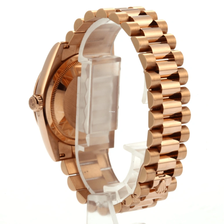 Rolex,Day-Date 36 36mm,36mm,Rose Gold,Chocolate,Automatic,Date,Day,118235,118235-83205