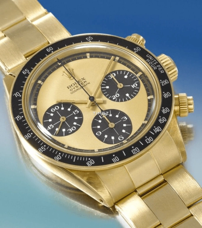 Rolex,Daytona 37mm,37mm,Yellow Gold,Yellow,Beige,Handwound,Chronograph,48hours,Erling Haaland,6263,6263-Paul Newman with Lemon Dial
