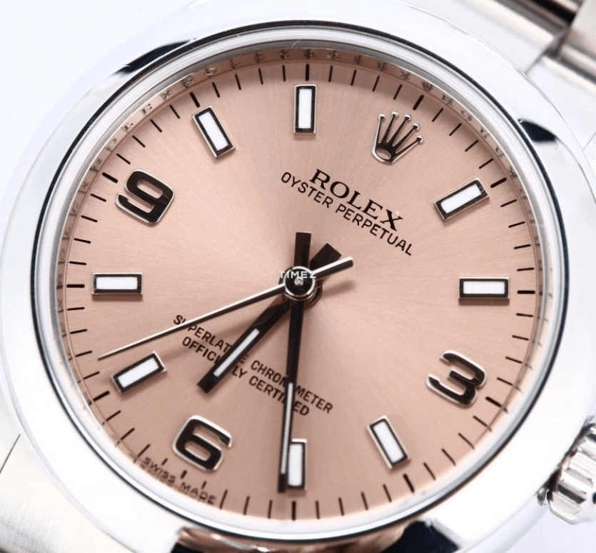 Rolex,Oyster Perpetual 31mm,31mm,Stainless Steel,Pink,Automatic,48hours,In-house Caliber,177200,177200-Pink