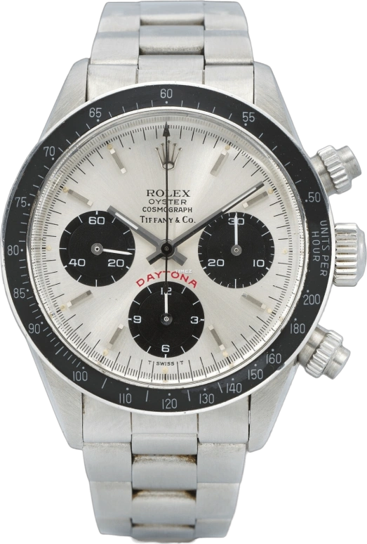 Rolex,Daytona 37mm,37mm,Stainless Steel,Silver,Black,Handwound,Chronograph,48hours,6263,6263-Big Red TiffanyCo