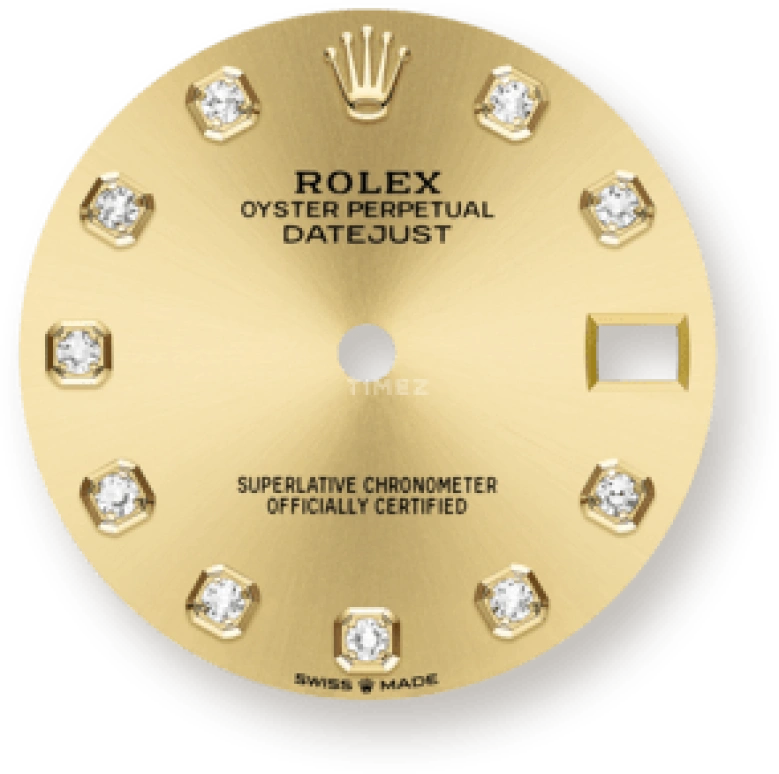 Rolex,Datejust 31 31mm,31mm,Yellow Gold,Champagne,Automatic,Day,55hours,278288RBR,278288RBR-0005