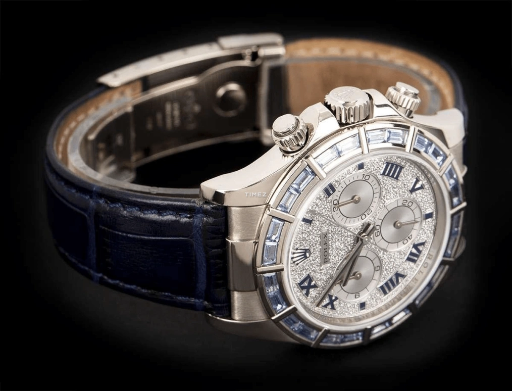 Rolex,Daytona 40mm,40mm,White Gold,White,Automatic,Chronograph,72hours,116589SACI