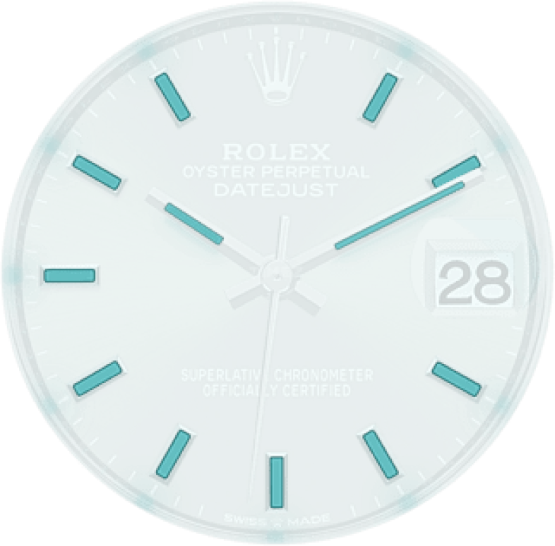 Rolex,Datejust 31 31mm,31mm,White Gold,Stainless Steel,Green,Automatic,Day,55hours,278344RBR,278344RBR-0019