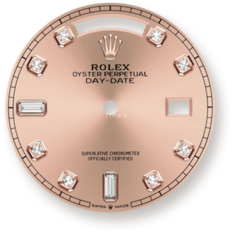 Rolex,Day-Date 36 36mm,36mm,Rose Gold,Pink,Automatic,Date,Day,128235,128235-0009