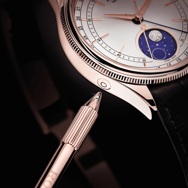 Rolex,Cellini 39mm,39mm,Rose Gold,White,Automatic,Moonphase,Day,Karim Benzema,Quavo,50535,50535-0002