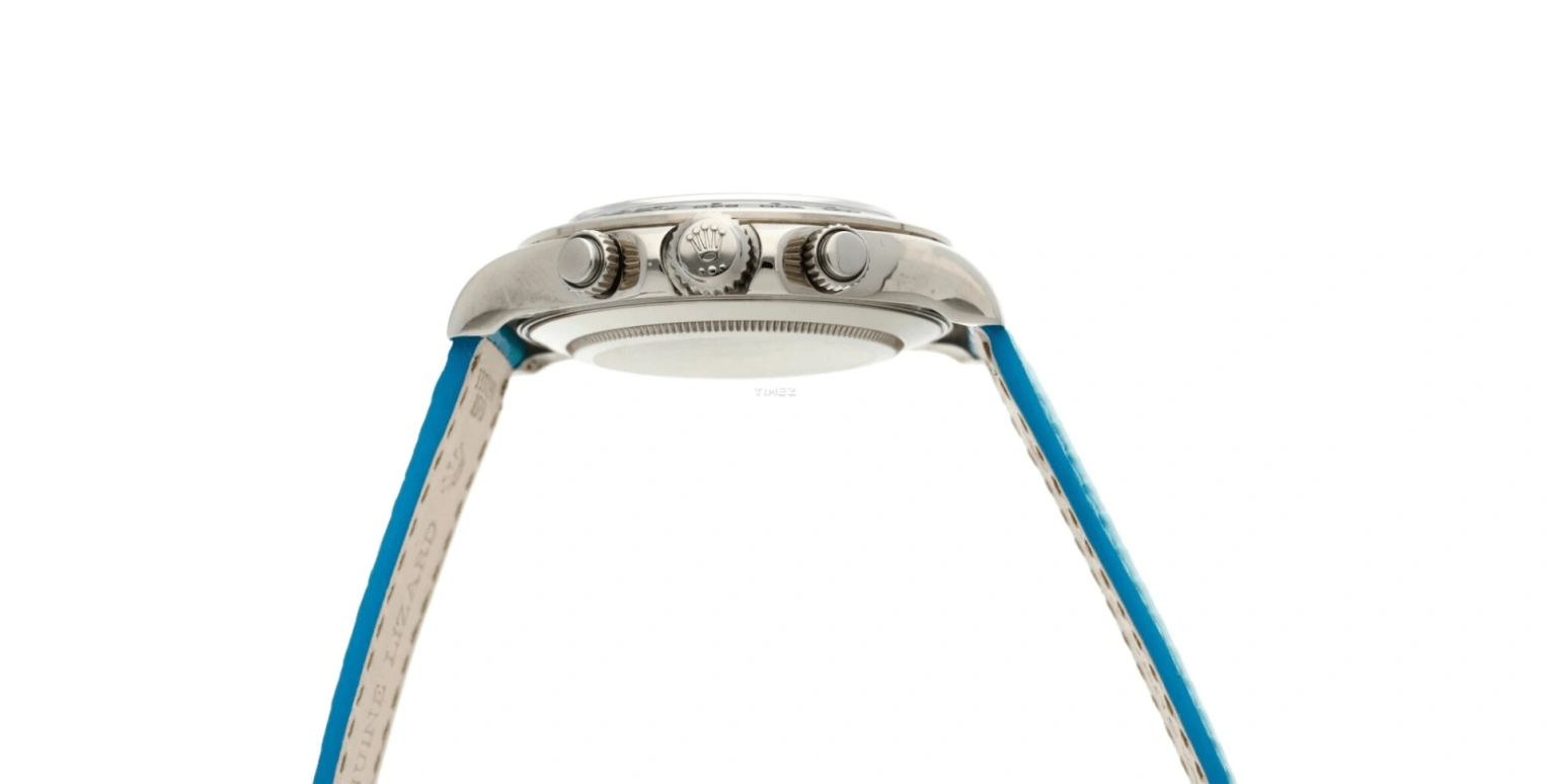 Rolex,Daytona 40mm,40mm,White Gold,Sky Blue,Blue,Automatic,Chronograph,72hours,116519 Turquoise