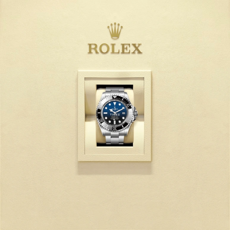 Rolex,Deepsea 44mm,44mm,Oystersteel,Blue,Automatic,Day,70hours,136660,136660-0005