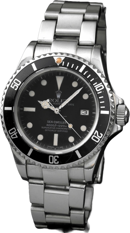Rolex,Sea-Dweller 40mm,40mm,Stainless Steel,Aluminum Oxide,Black,Automatic,Day,50hours,16660 MATTE MK2