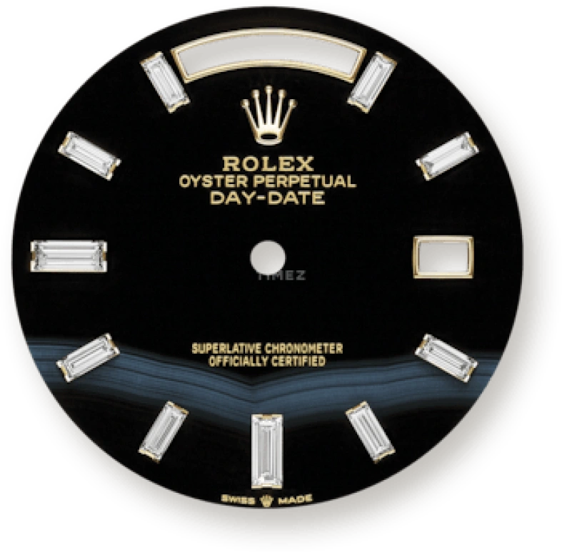 Rolex,Day-Date 40 40mm,40mm,Yellow Gold,Black,Automatic,Date,Day,228398TBR,228398TBR-0038