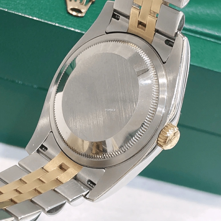 Rolex,Datejust 36 36mm,36mm,Stainless Steel,Yellow Gold,White,Automatic,Day,48hours,116233,116233-G-63203