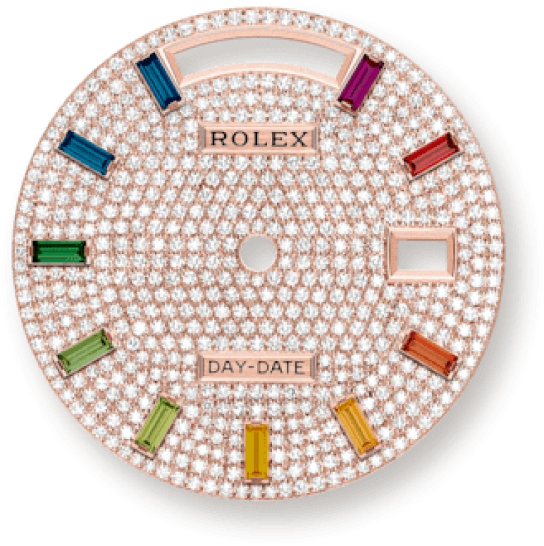 Rolex,Day-Date 36 36mm,36mm,Rose Gold,Automatic,Date,Day,128345RBR,128345RBR-0042