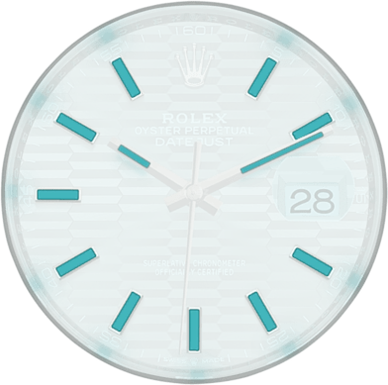 Rolex,Datejust 41 41mm,41mm,Rose Gold,Stainless Steel,Grey,Automatic,Day,70hours,126331,126331-0019