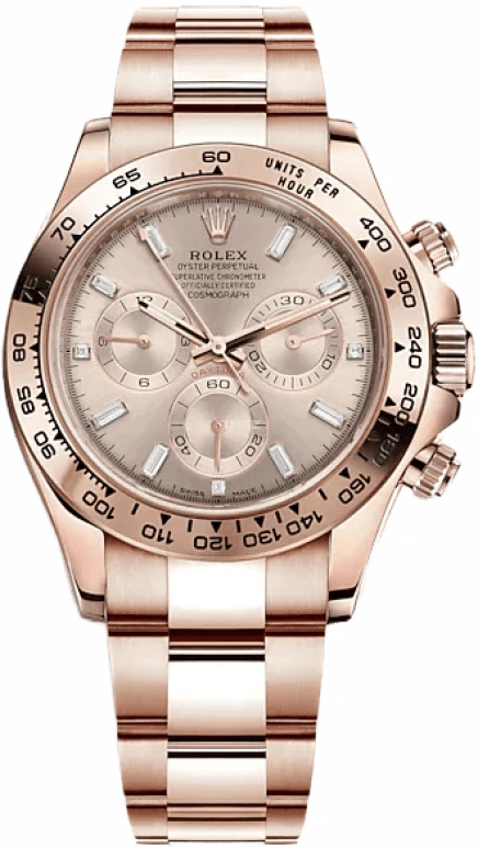 Rolex,Daytona 40mm,40mm,Rose Gold,Pink,Automatic,Chronograph,Column Wheel,central cee,116505,116505-0017