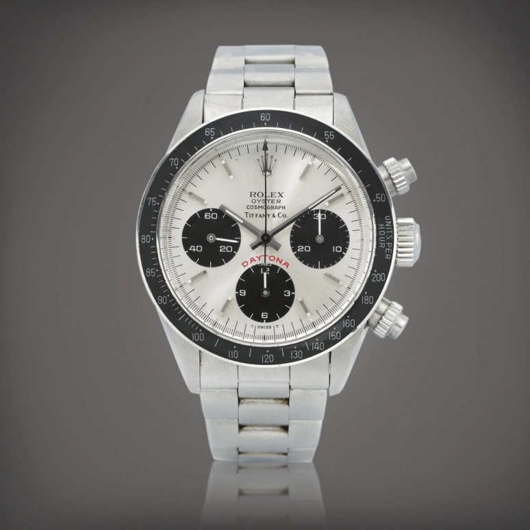Rolex,Daytona 37mm,37mm,Stainless Steel,Silver,Black,Handwound,Chronograph,48hours,6263,6263-Big Red TiffanyCo