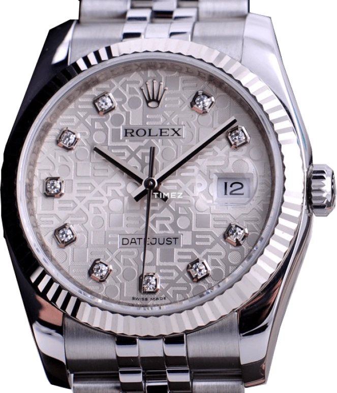 Rolex Datejust 36 116234-G-63600 silvery