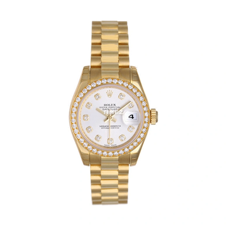 Rolex,Lady-Datejust 26mm,26mm,Yellow Gold,White,Automatic,Day,48hours,179138,179138-84138G