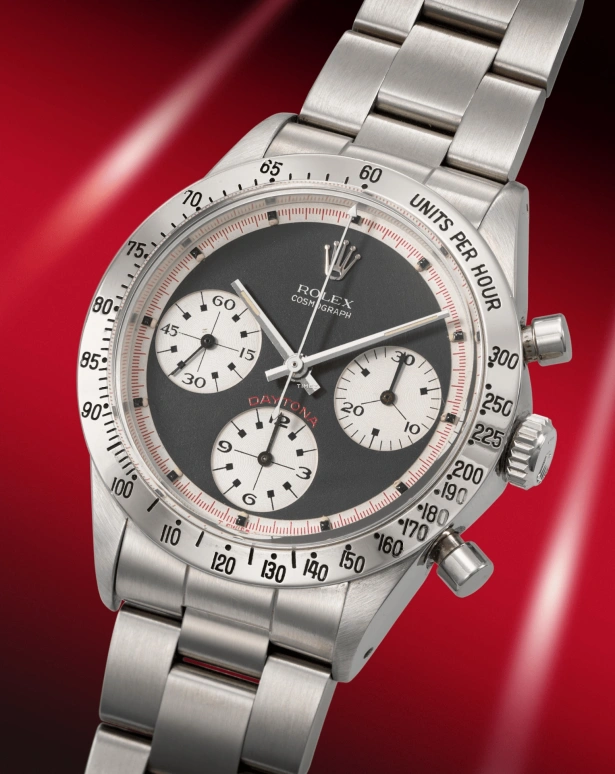 Rolex,Daytona 37mm,37mm,Stainless Steel,Black,White,Handwound,Chronograph,48hours,Michael Schumacher,paul newman,6262 paul newman black