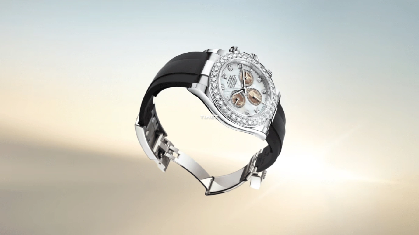 Rolex,Daytona 40mm,40mm,White Gold,White,Automatic,Chronograph,72hours,Elton John,126589RBR,126589RBR-0001