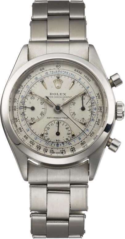 Rolex,Daytona 35mm,35mm,Stainless Steel,White,Handwound,Chronograph,In-house Caliber,6238 Oyster