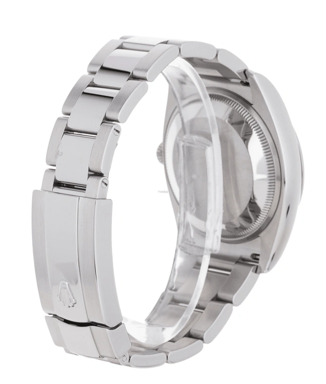 Rolex,Oyster Perpetual 34mm,34mm,Stainless Steel,White,Automatic,Day,48hours,115200 VI