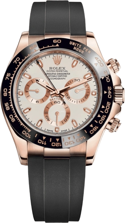 Rolex,Daytona 40mm,40mm,Ceramic,Rose Gold,Automatic,Chronograph,Column Wheel,116515LN,116515LN-0019