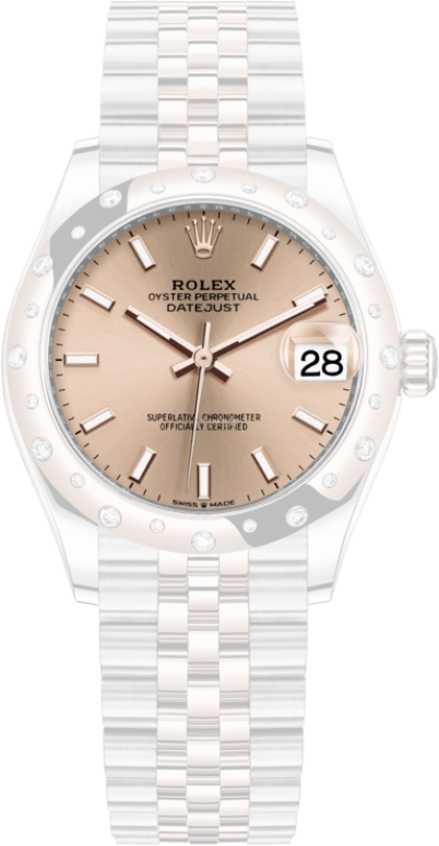 Rolex,Datejust 31 31mm,31mm,Rose Gold,Stainless Steel,Rose,Automatic,Day,55hours,278341RBR,278341RBR-0010