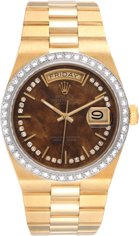 Rolex Day-Date 36 19048 Wood Diamond