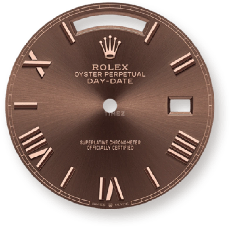 Rolex,Day-Date 40 40mm,40mm,Rose Gold,Brown,Automatic,Date,Day,228235,228235-0002